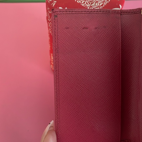 Prada Pink Saffiano Key Holder - Picture 7 of 15